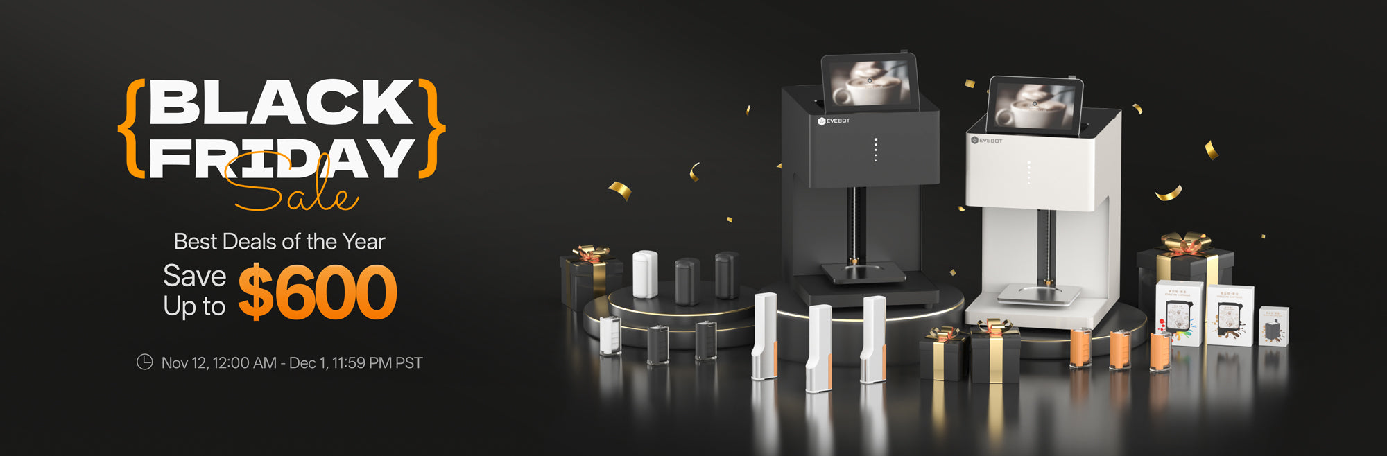 Evebot Coffee Printers Black Friday 2025